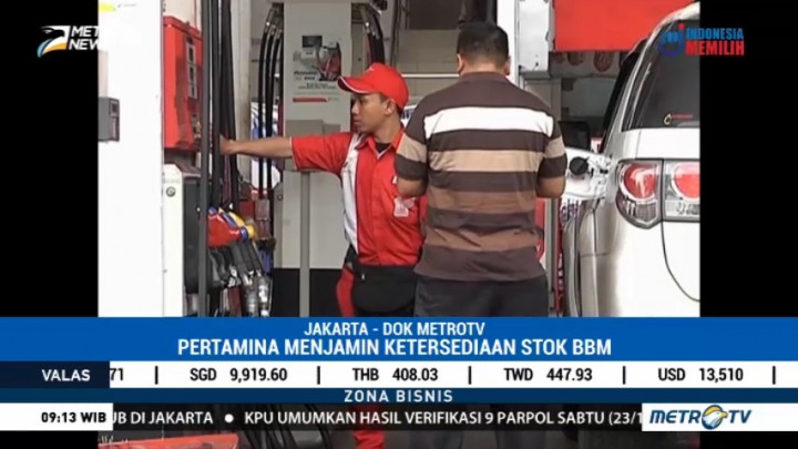 Pertamina Jamin Ketersediaan Stok BBM Jelang Natal dan Tahun Baru 2018