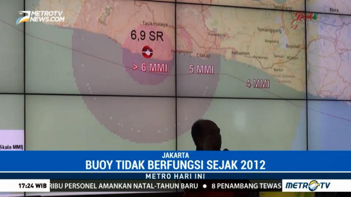 Alat Deteksi Tsunami Indonesia Tidak Berfungsi Sejak 2012