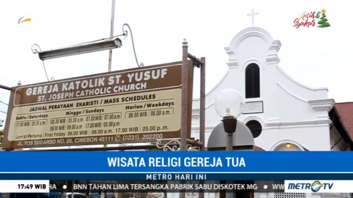 Melihat Keunikan Gereja Santo Yusuf Cirebon