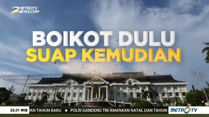 Boikot Dulu Suap Kemudian (1)