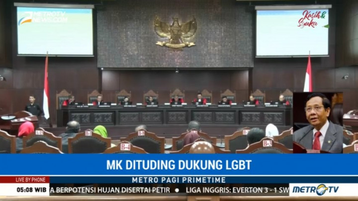 Mahfud MD: Tudingan MK Dukung LGBT Hanya Didramatisir