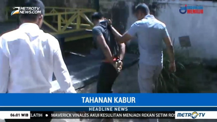 Dua Tahanan Kabur di Polres Mesuji Berhasil Ditangkap