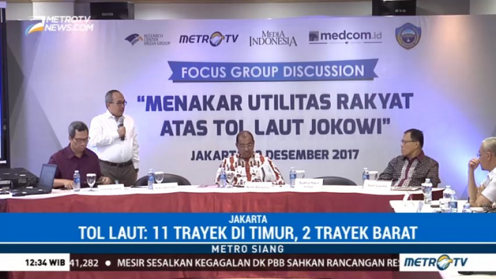 Pembangunan Infrastruktur Tol Laut di Timur Indonesia Capai 80%