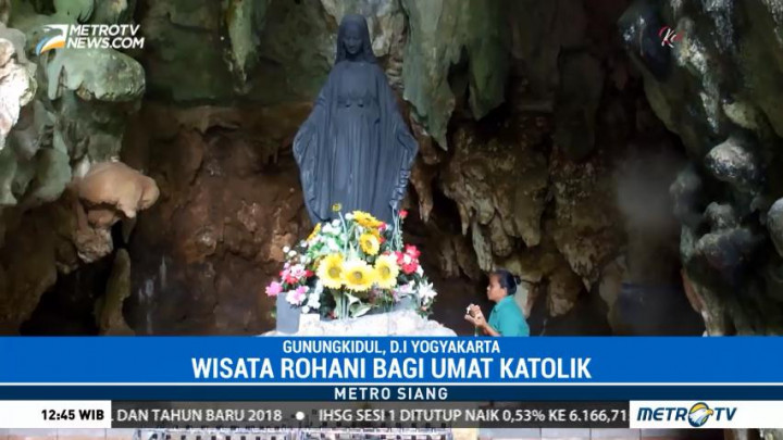 Wisata Rohani di Gua Maria Tritis