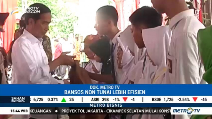 Penerapan Bantuan Sosial Non Tunai