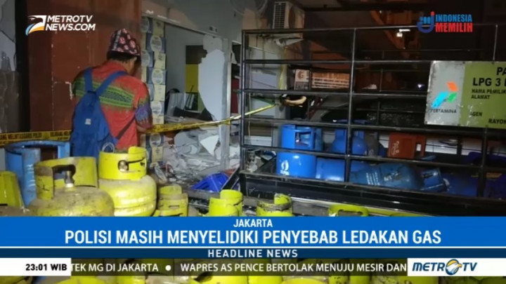 Tabung Gas Meledak di Ruko Apartemen Casablanca
