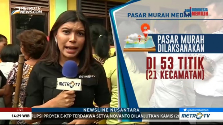 Pemkot Medan Stabilkan Harga Lewat Pasar Murah