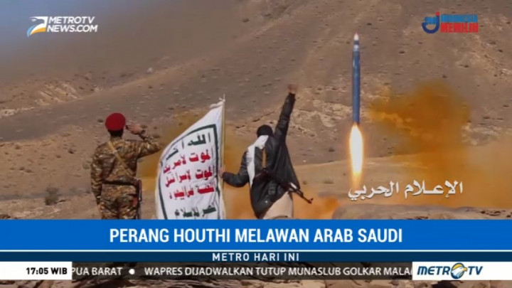 Houthi Luncurkan Rudal Balistik ke Riyadh