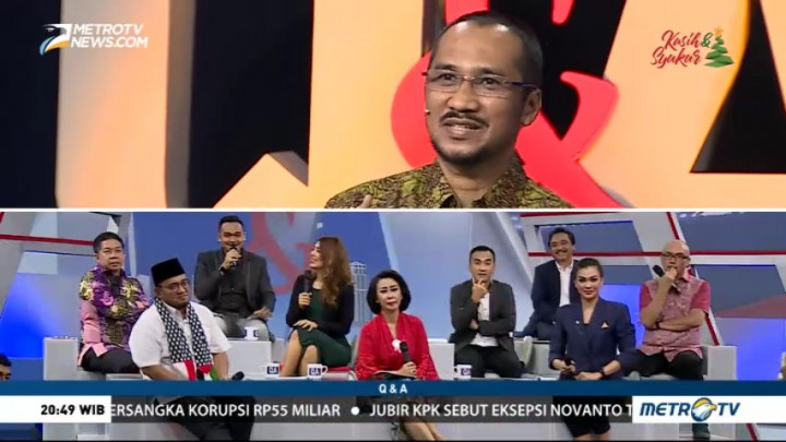 Ditanya soal Pencalonan Jadi Wapres, Abraham Samad: Manusia Tidak Bisa Menolak Takdir