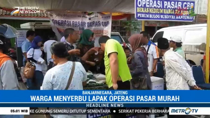 Bulog Banyumas Gelar Operasi Pasar Murah Jelang Natal