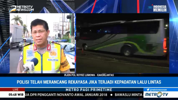 Polisi Siapkan Rekayasa Lalin untuk Libur Natal dan Tahun Baru