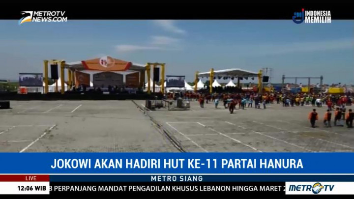 Jokowi akan Hadiri Peringatan HUT ke-11 Partai Hanura