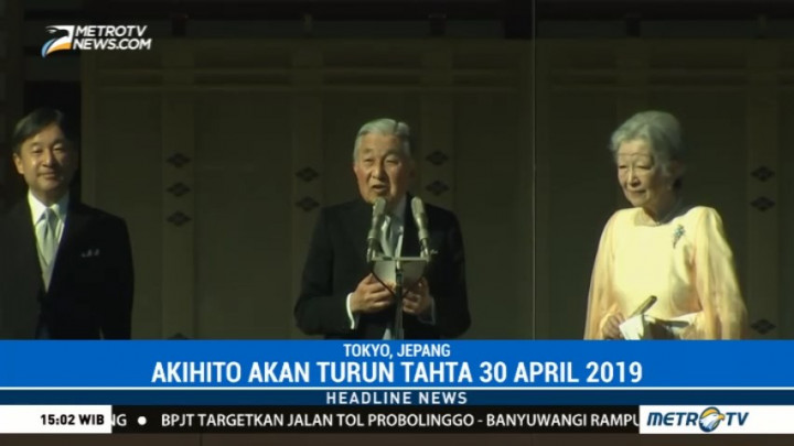 Kaisar Jepang Rayakan Ulang Tahun ke-84