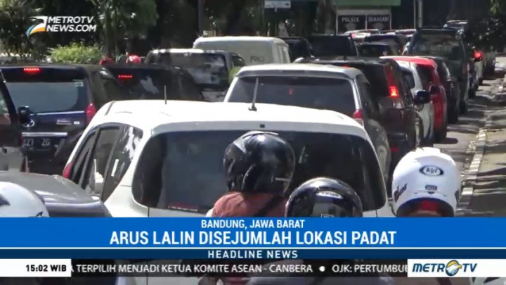 Bandung Dipadati Wisatawan