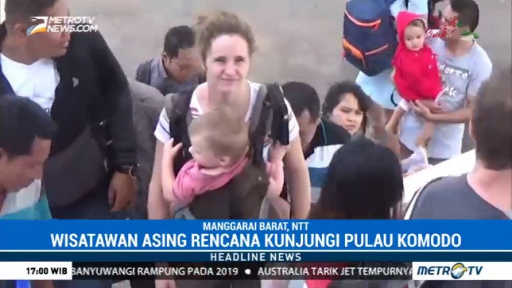 Libur Natal, Kunjungan Wisman di Pulau Komodo Meningkat