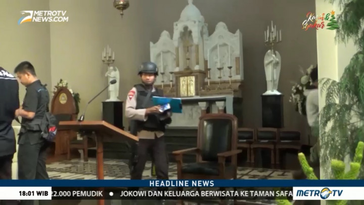 Pengamanan Malam Natal Dilakukan Serentak di Indonesia