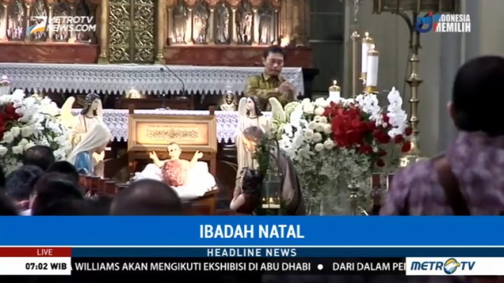 Persiapan Misa Natal di Jakarta dan Aceh