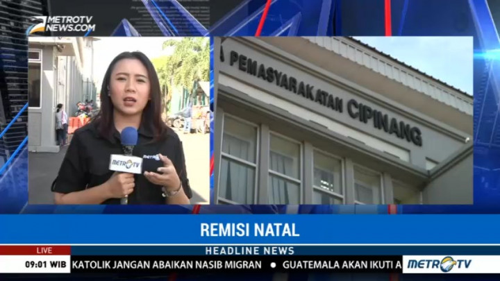 9.333 Napi Dapat Remisi Natal