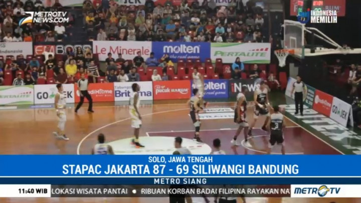 IBL 2017, Siliwangi Bandung Harus Akui Keunggulan Stapac Jakarta