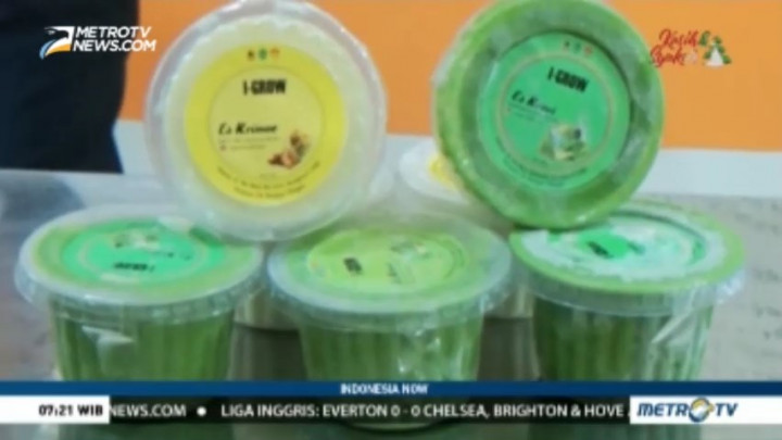 Students in Gresik Made Vegetable Ice Cream