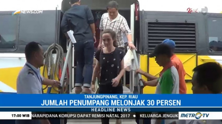 Penumpang Kapal Tujuan Singapura di Pelabuhan SBP Melonjak 30%