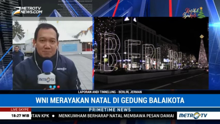 WNI di Berlin Rayakan Natal di Gedung Balai Kota