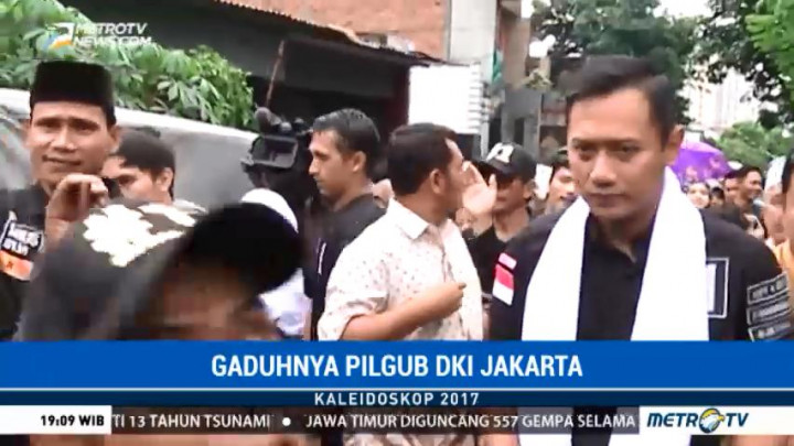 Kaleidoskop Politik 2017: Gaduhnya Pilgub DKI Jakarta