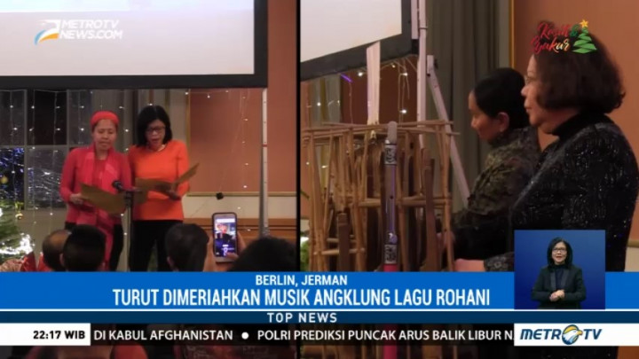 Perayaan Natal para WNI di Berlin Berlangsung Meriah