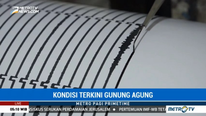 Status Gunung Agung Masih Awas