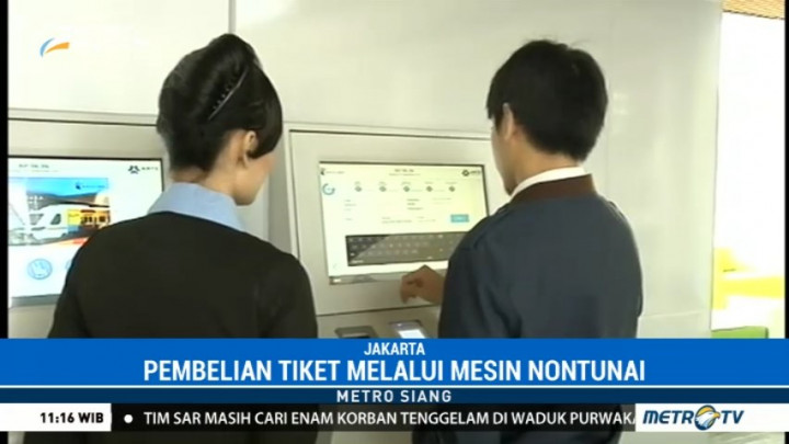 Pembelian Tiket Bandara Soetta Menggunakan Sistem Nontunai