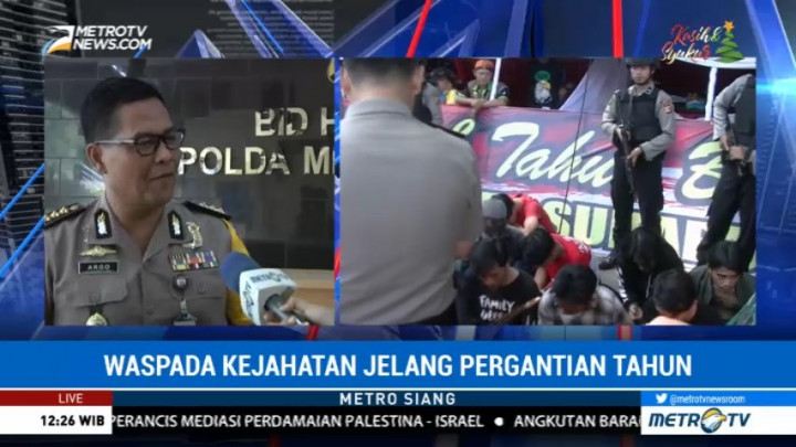 Waspada Kejahatan Jelang Pergantian Tahun