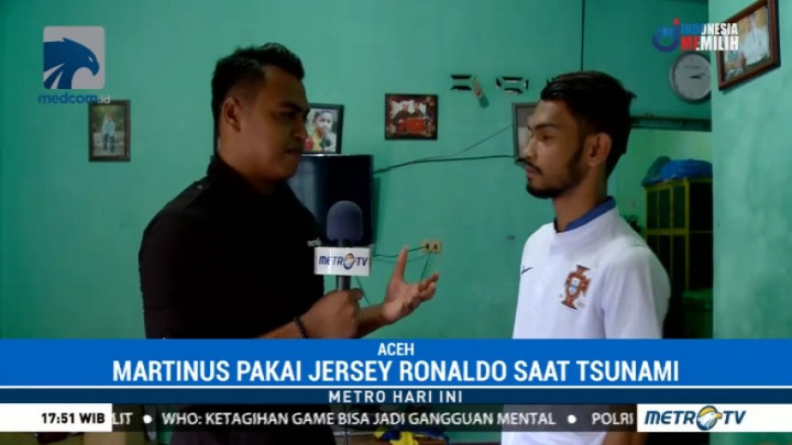 Martunis, Ronaldo Kecil yang Selamat dari Tsunami
