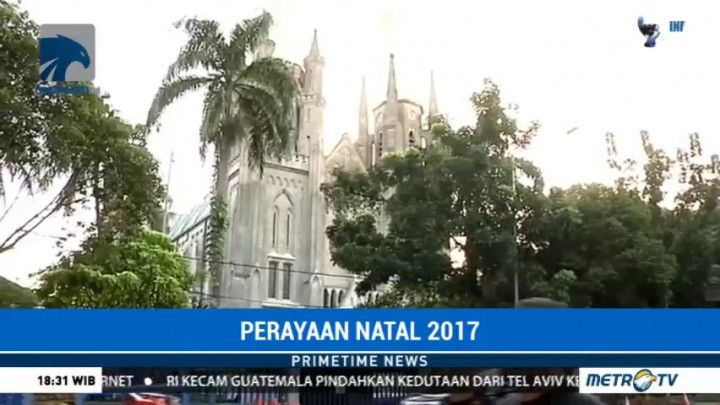 Perayaan Natal 2017 di Seluruh Indonesia Berlangsung Aman