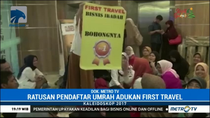 Kaleidoskop Hukum 2017: Puluhan Ribu Pendaftar First Travel Tak Diberangkatkan