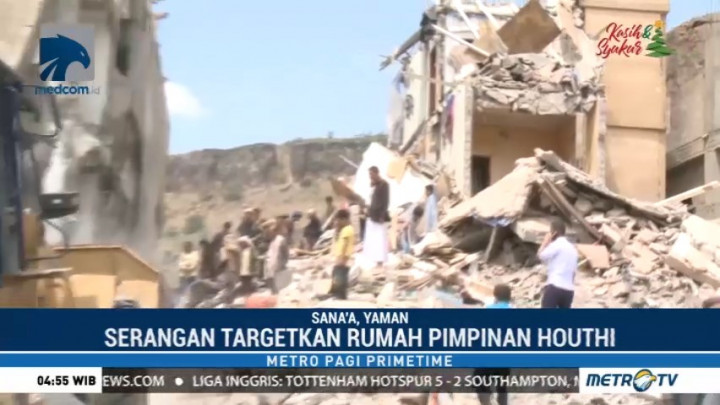 Arab Saudi Balas Serangan Udara Houthi