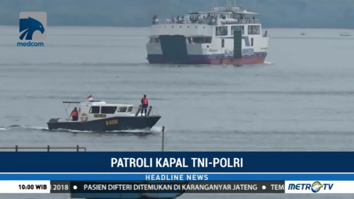 Libur Natal dan Tahun Baru, Petugas Gabungan Patroli di Selat Bali