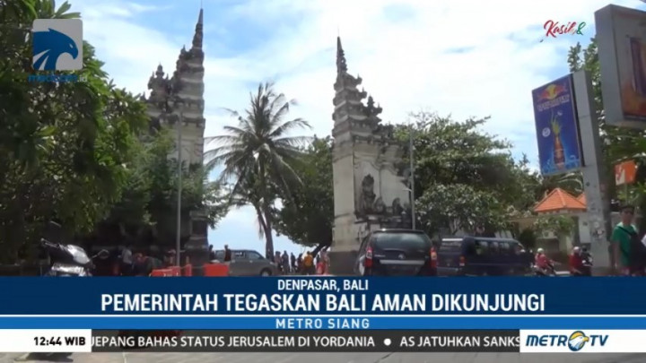 Bali Dipastikan Aman Meski Gunung Agung Berstatus Awas