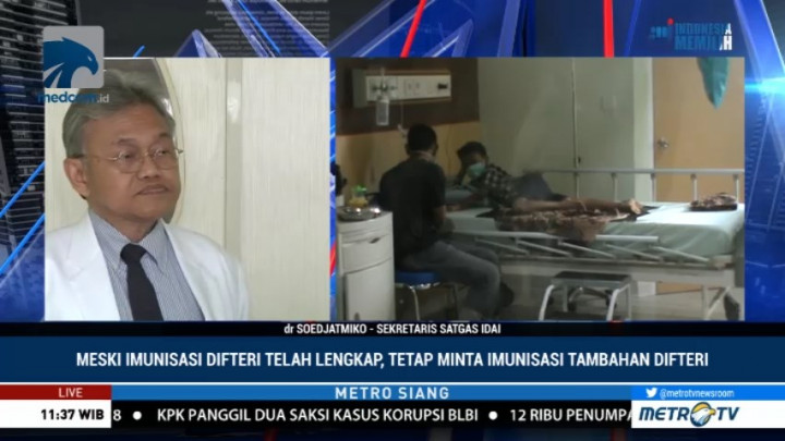 Penderita Difteri Bisa Disembuhkan