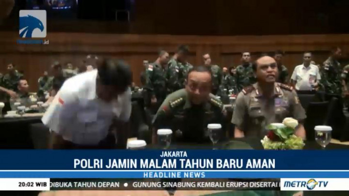 Polri Jamin Perayaan Malam Tahun Baru Aman