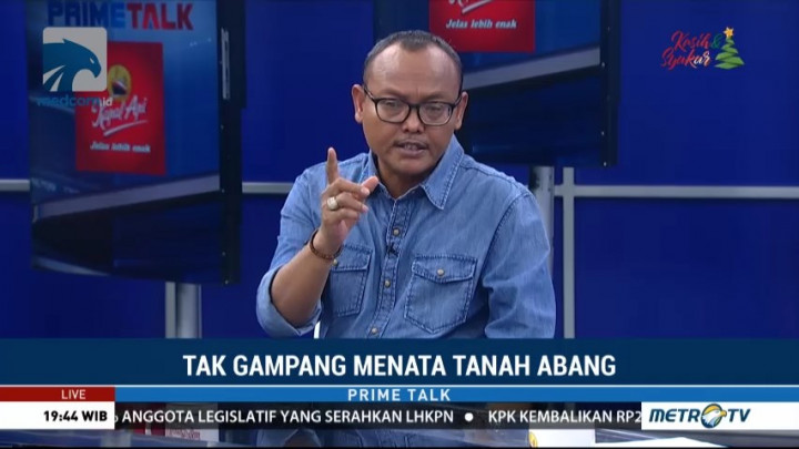 Soal PKL Tanah Abang, Gerindra: Anies Gunakan Pendekatan Dialogis