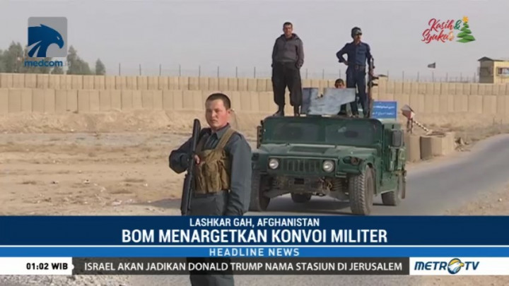 15 Tentara Terluka Akibat Serangan Bom di Afganistan