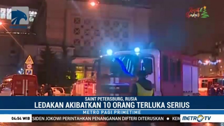 Bom Meledak di Supermarket Rusia, 10 Orang Terluka