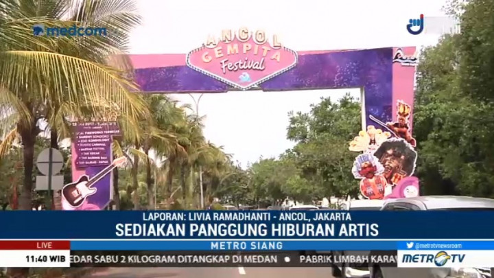 Sambut Tahun Baru 2018, Ancol Siapkan 5 Panggung Hiburan