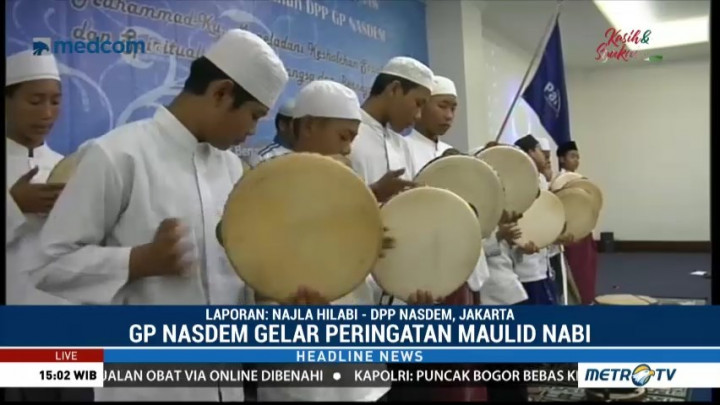 Garda Pemuda NasDem Gelar Peringatan Maulid Nabi