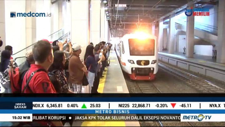 Transjakarta Rute Sudirman Baru Permudah Penumpang Kereta Bandara