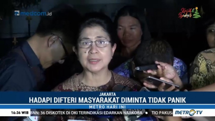 Hadapi Difteri, Masyarakat Diminta Tidak Panik