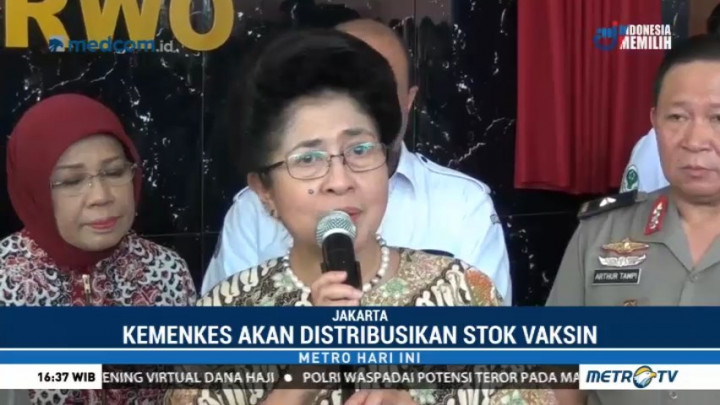 Kemenkes akan Distribusikan 15 Juta Stok Vaksin Difteri