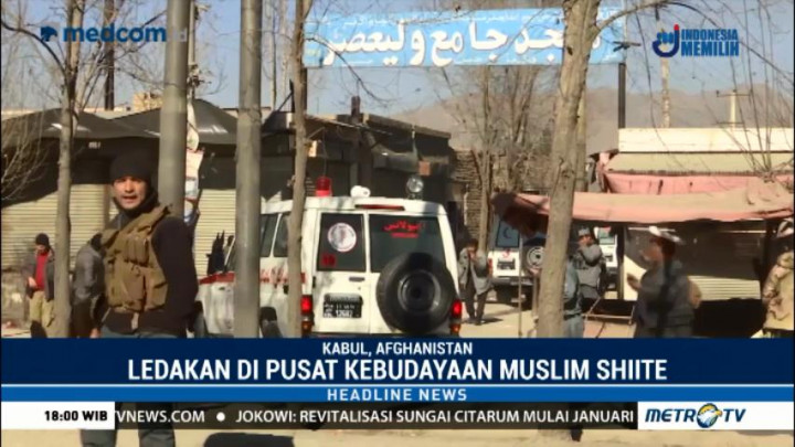 Ledakan di Pusat Kebudayaan Muslim Shiite Tewaskan 35 Orang