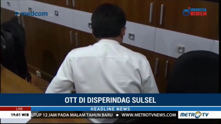 Kepala UPTD Disperindag Sulsel Terjaring OTT