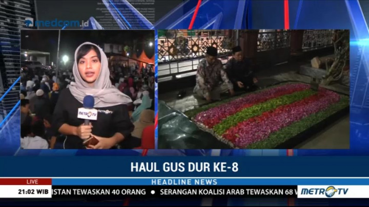 Sewindu Haul Gusdur Dihadiri Sejumlah Tokoh